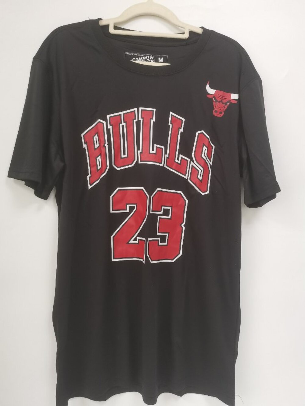 CAMPUS HERITAGE Bulls Short Sleeve T-Shirt Basketball Jersey